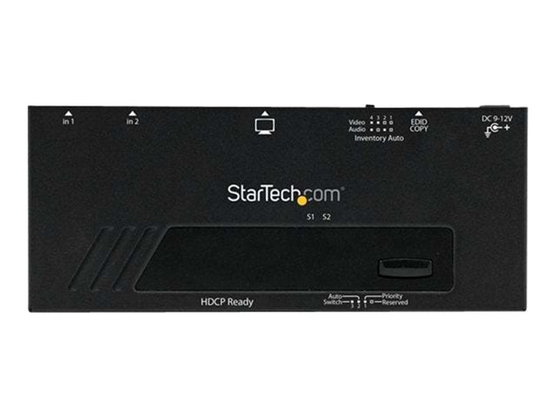 StarTech.com 2 Port HDMI Switch w/ Automatic und Priority Switching