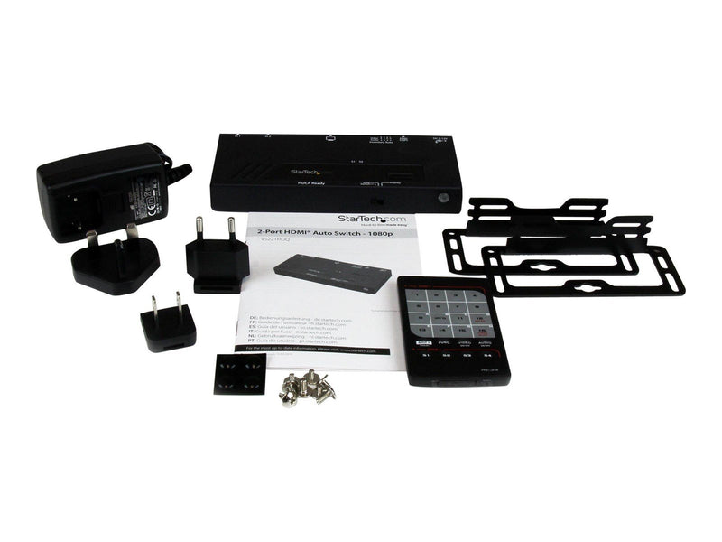 StarTech.com 2 Port HDMI Switch w/ Automatic und Priority Switching