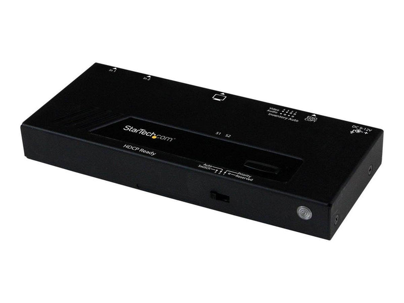 StarTech.com 2 Port HDMI Switch w/ Automatic und Priority Switching