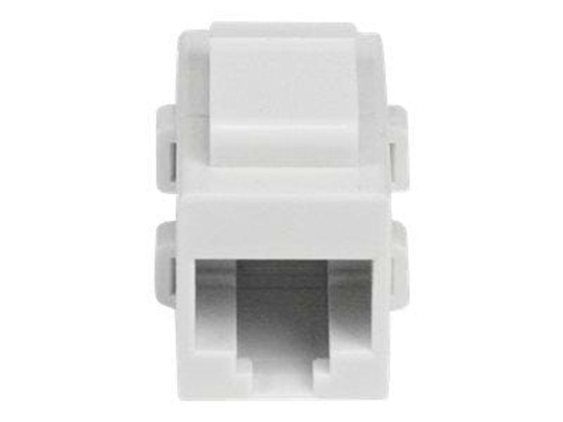 StarTech.com Cat 6 RJ45 Keystone Jack Network Coupler - Weiß - 0 cm