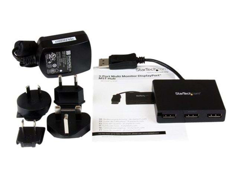 StarTech.com Triple Head DisplayPort 1.2 Multi Monitor MST Hub