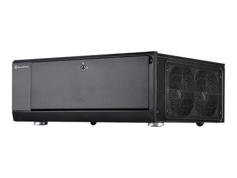 SilverStone Grandia GD10 - Gehäuse - Desktop - Schwarz