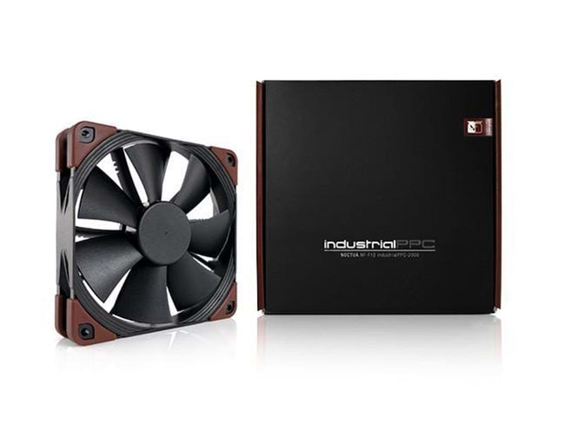 Noctua NF-F12 iPPC-2000 PWM - Gehäuselüfter - 120mm - Schwarz - 29 dBA