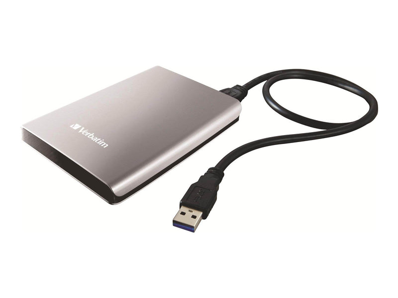 Verbatim Store'n'Go Portable - Extern Festplatte - 1TB - Silber