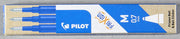 PILOT FRIXION Tintenrollerminen - blau - 3er Pack