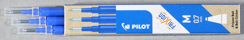 PILOT FRIXION Tintenrollerminen - blau - 3er Pack