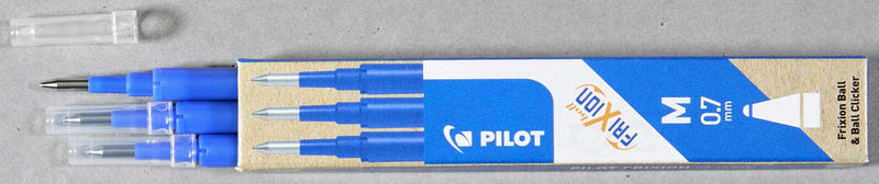 PILOT FRIXION Tintenrollerminen - blau - 3er Pack