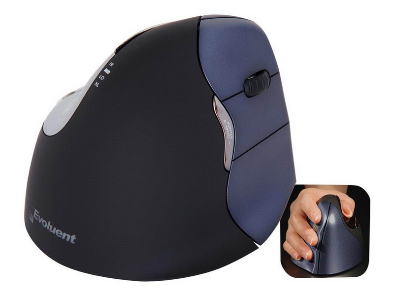 Evoluent VerticalMouse 4 Right - VM4RW - Vertical mouse ()