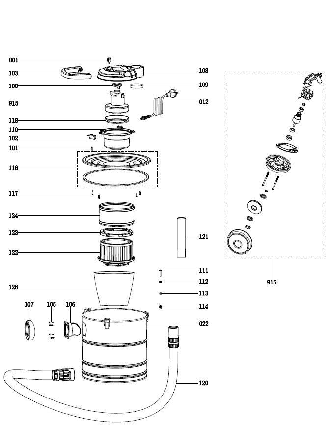 Einhell Aschesauger TC-AV 1718 D (2351661)