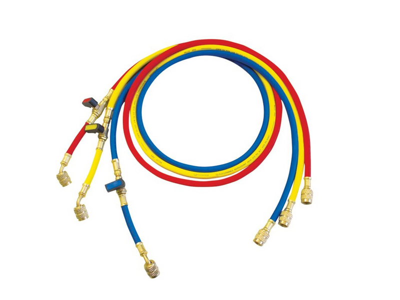 Andersen & Nielsen Rothenberger set of 3 pressure hoses 1.5m 1/4 sae