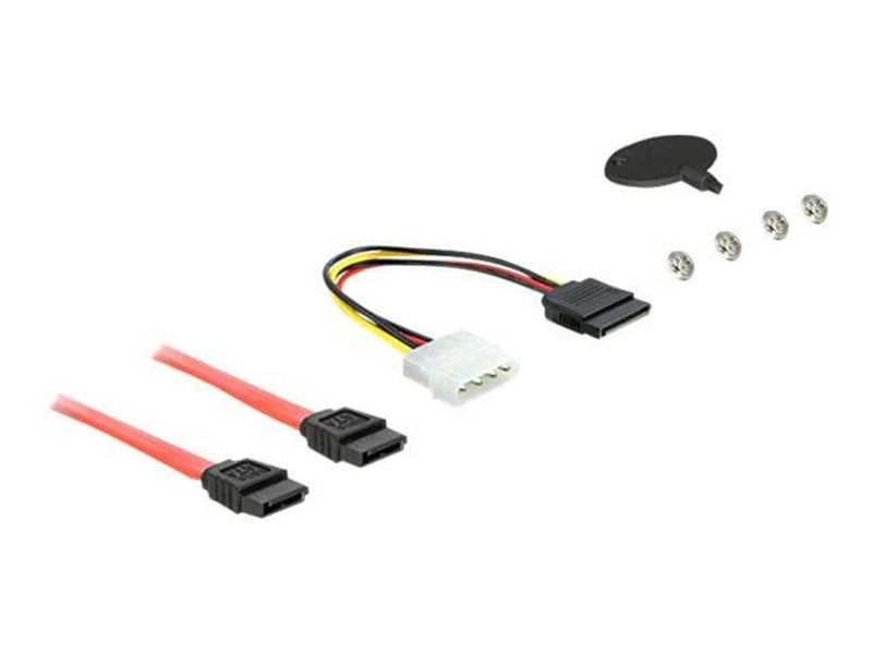 DeLOCK 5.25 Mobile Rack für 1 x 2.5 + 1 x 3.5 SATA Festplatten-Füllplatte + 2 x USB 3.0 Ports
