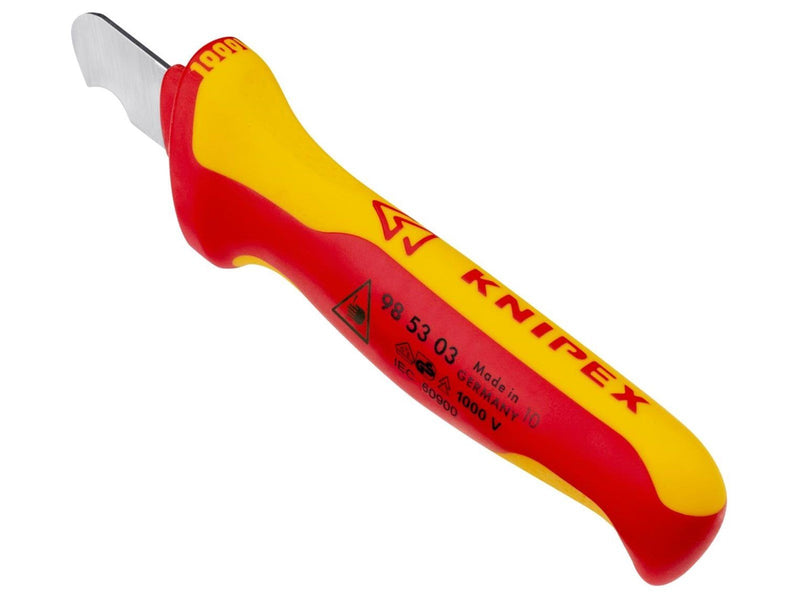 KNIPEX Abmantelungsmesser, mit Gleitschuh