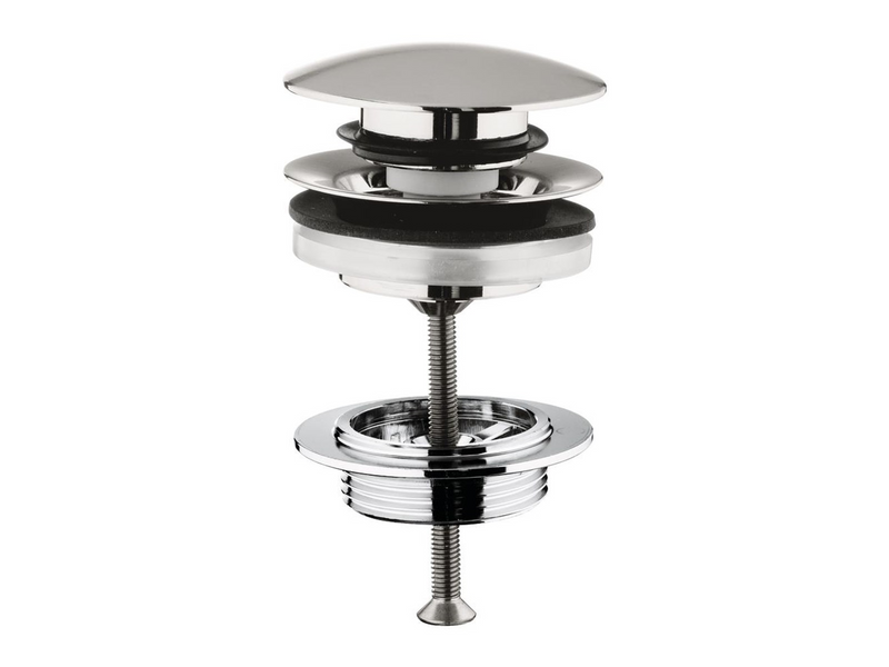 Grohe push-open waste set supersteel