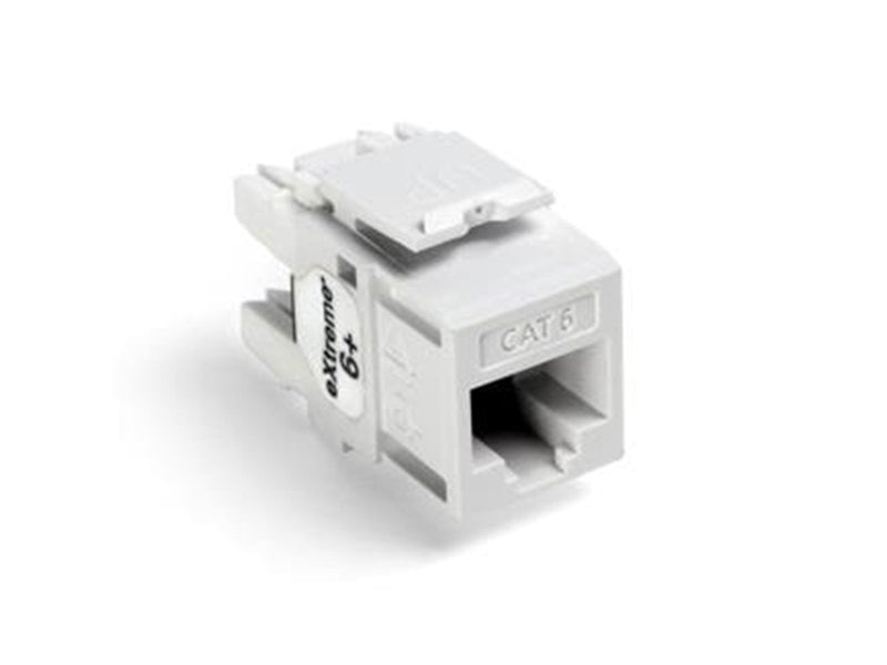 Leviton Extreme cat 6 utp jack 110-style - white