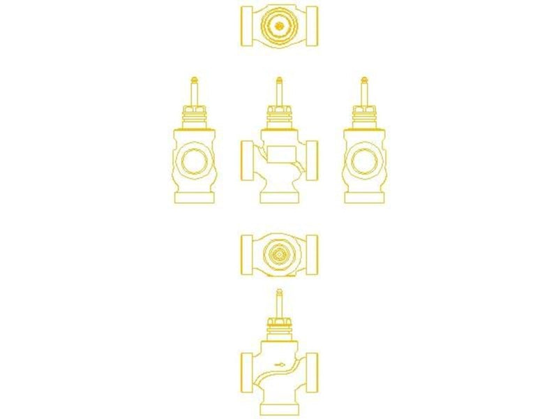 Danfoss vrb3 25 3-way seated valve kvs 10