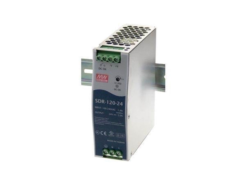 Mean Well Swith-mode power supply / 5.a sdr-120-24 meanwell