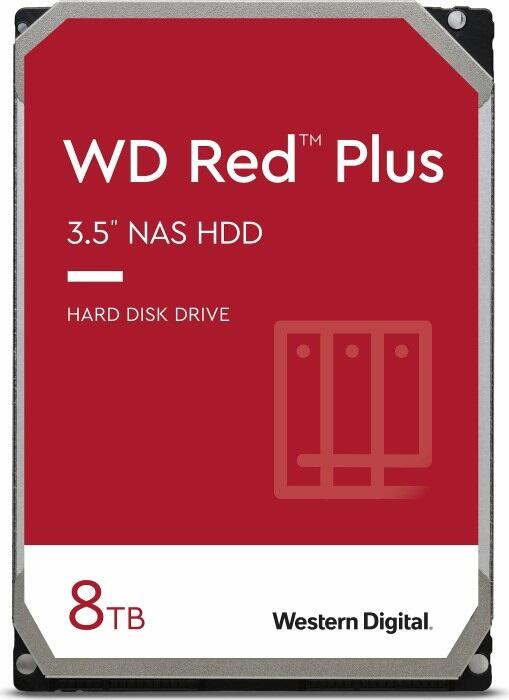 WD Red® Plus NAS Festplatte - 8 TB, 128MB
