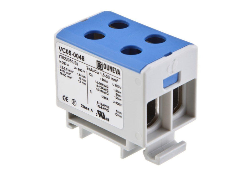 Ouneva Otl-connector n 1.5-50 mm2 2xal/cu