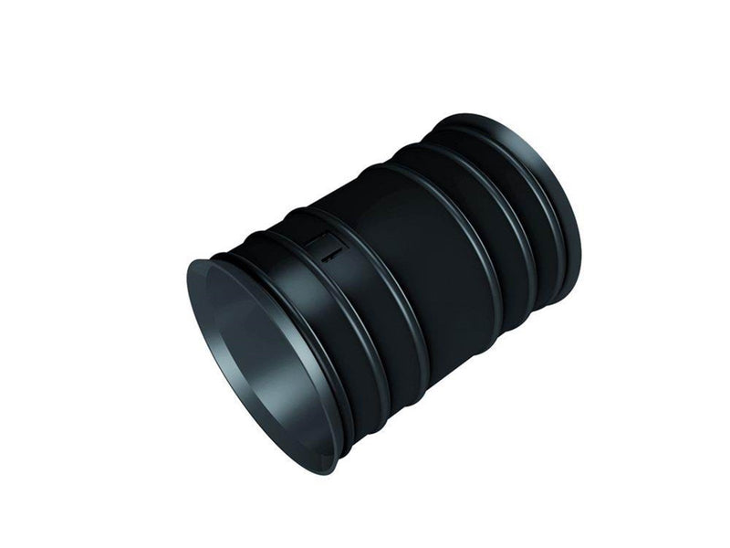 EVOPIPES Evocab/evodrain coupling 110 mm black with soft hook