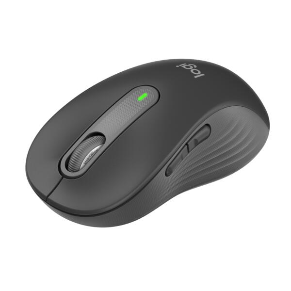 Logitech Signature M650L Large Graphite Wireless Maus für die rechte Hand (for Business)