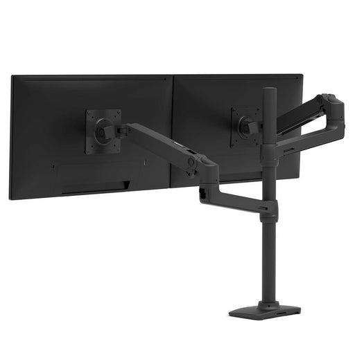 Ergotron LX Dual Monitor Arm - Monitor Tischhalterung mit patentierter CF-Technologie für 2 Displays bis 101,6cm (40')
