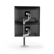 Ergotron LX Dual Monitor Arm - Monitor Tischhalterung mit patentierter CF-Technologie für 2 Displays bis 101,6 cm (40')