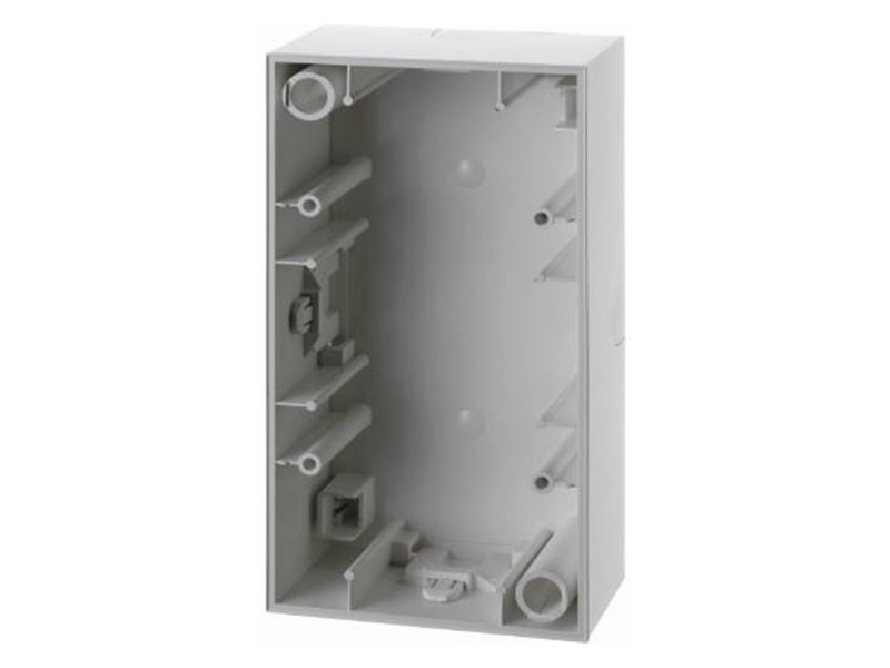 Berker Surface mounted housing 2gang s1 polar white