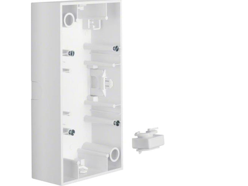 Berker Surface mounted housing 2gang s1 polar white