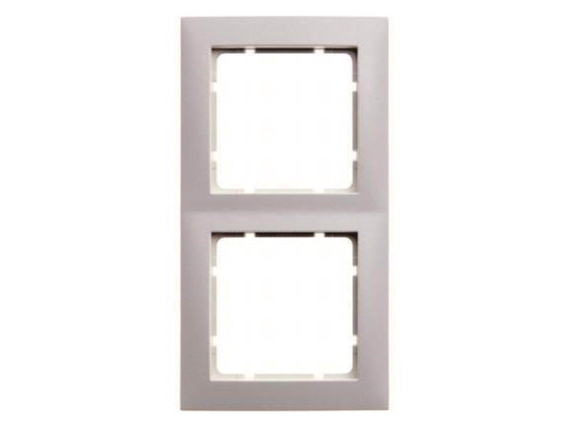 Berker Frame 2gang berker s1 polar white