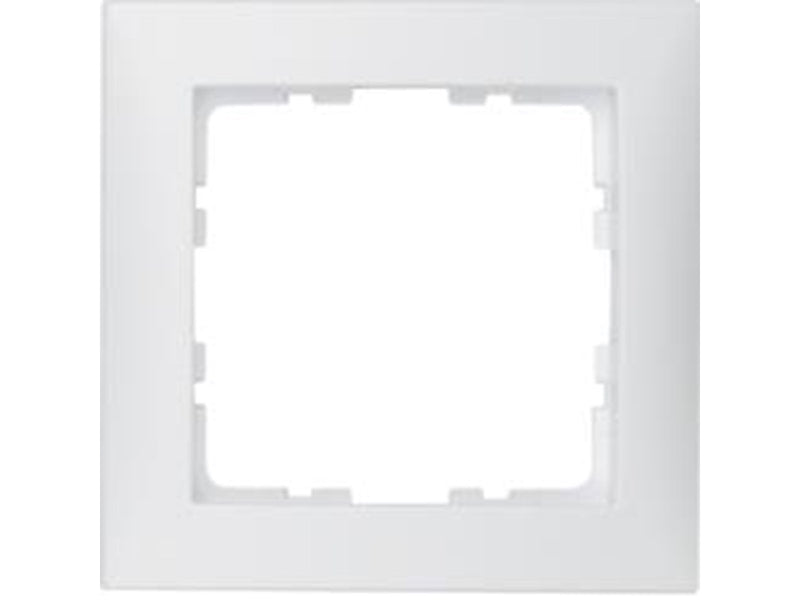 Berker Frame 1gang berker s1 polar white