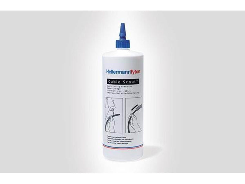 HellermannTyton Cable scout cable pulling lubricant is designed for easy pulling of cables telephone cables and optical fibres i