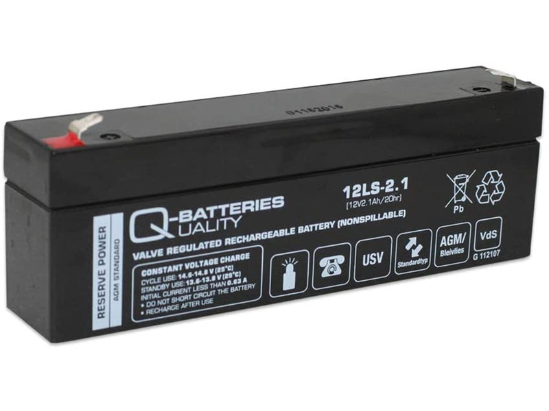 Lakuda Q-batteries 12v-2.1ah 178x35x61 vds