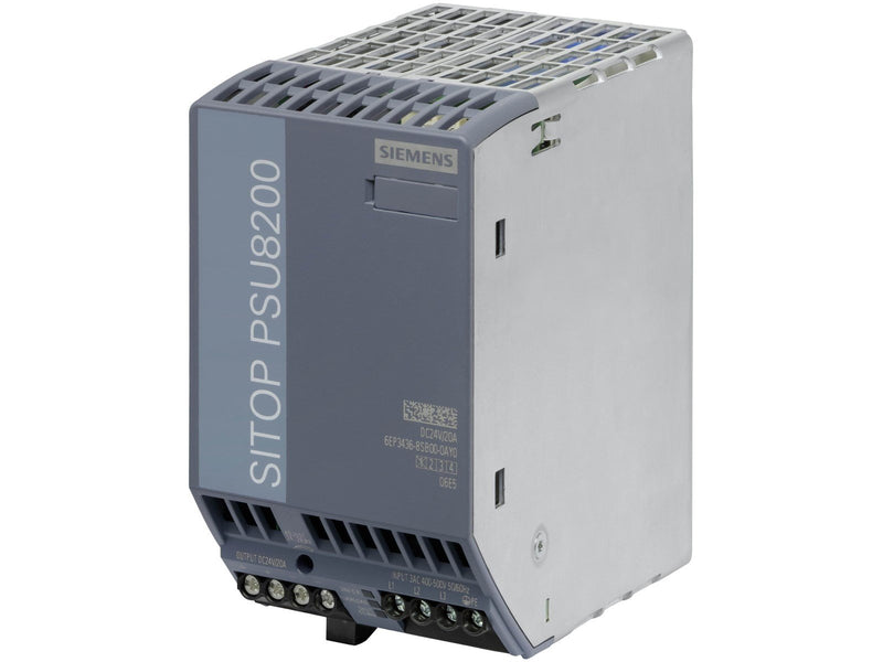 Siemens Sitop psu8200 24 v/20 a stabilized power supply input: 3 400-500 v