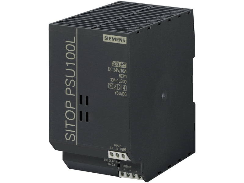 Siemens Sitop psu100l 24 v/10 a 6ep1334-1lb00