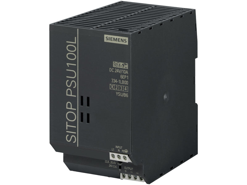 Siemens Sitop psu100l 24 v/10 a 6ep1334-1lb00