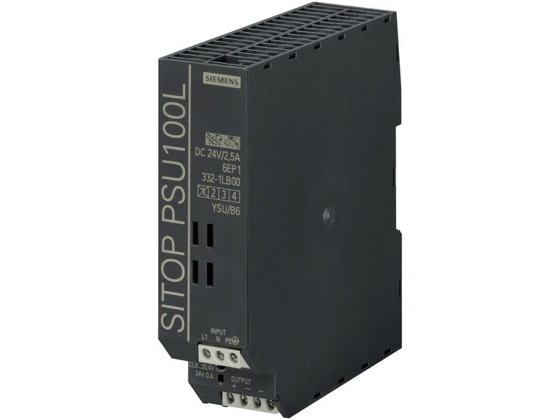 Siemens Sitop psu100l 24 v/2.5 a 6ep1332-1lb00