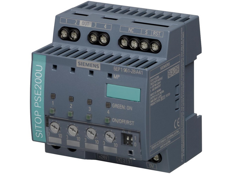 Siemens Sitop pse200u 10 a selectivity module 4 channels