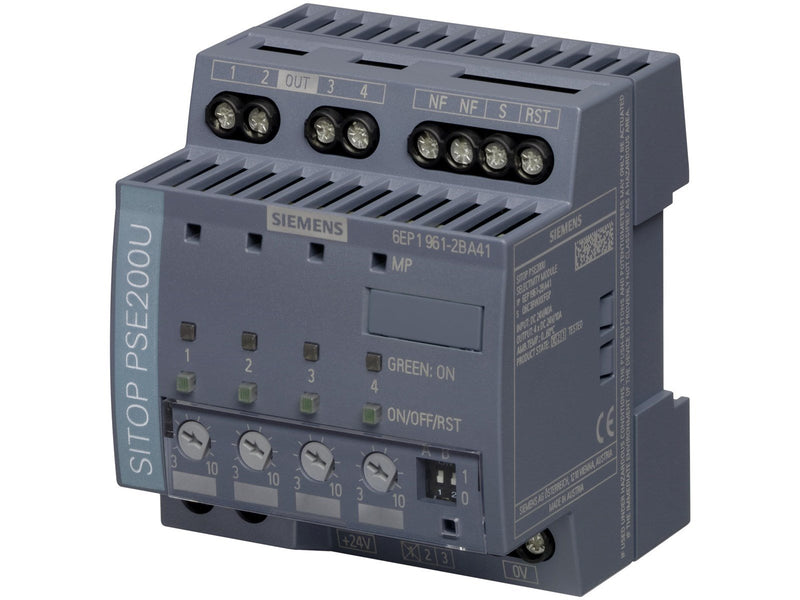 Siemens Sitop pse200u 10 a selectivity module 4 channels