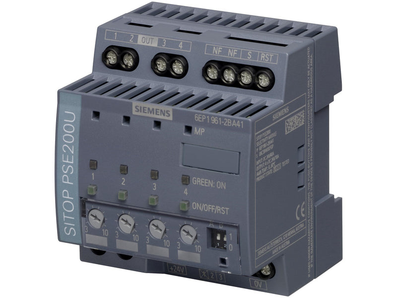 Siemens Sitop pse200u 10 a selectivity module 4 channels
