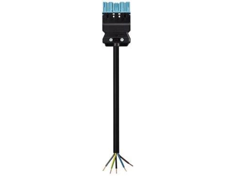 Wieland Gst18i5 cable female/free hf cpr: eca 1.5mm2 blue l3m