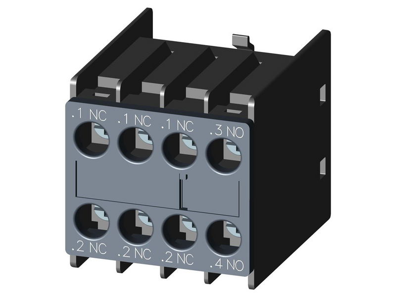 Siemens Aux. switch block 1no+3nc 3rh2911-1ha13