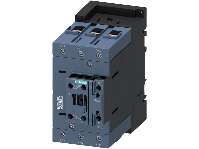Siemens Contactor ac-3 45 kw/400 v 1 no+1 nc 230 v ac/50 hz 3-pole 3rt2046-1ap00