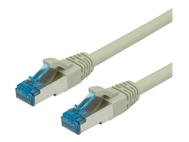 VALUE - Patch-Kabel - RJ-45 (M) bis RJ-45 (M) - 3 m - SFTP CAT6A / KAT6A grau