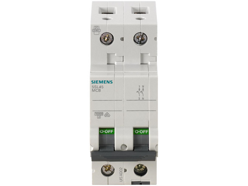 Siemens Circuit breaker 230v 10ka 1+n--pole c 16a
