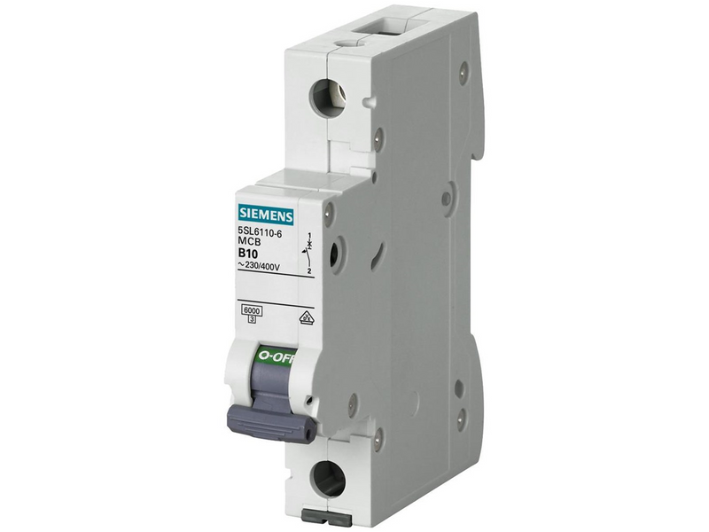 Siemens Circuit breaker 6ka 1pol c4 5sl6104-7