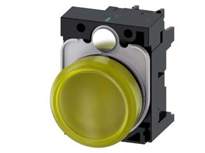 Siemens Indicator lights 22 mm round plastic yellow