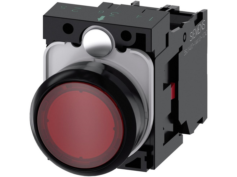 Siemens Illuminated pushbutton red