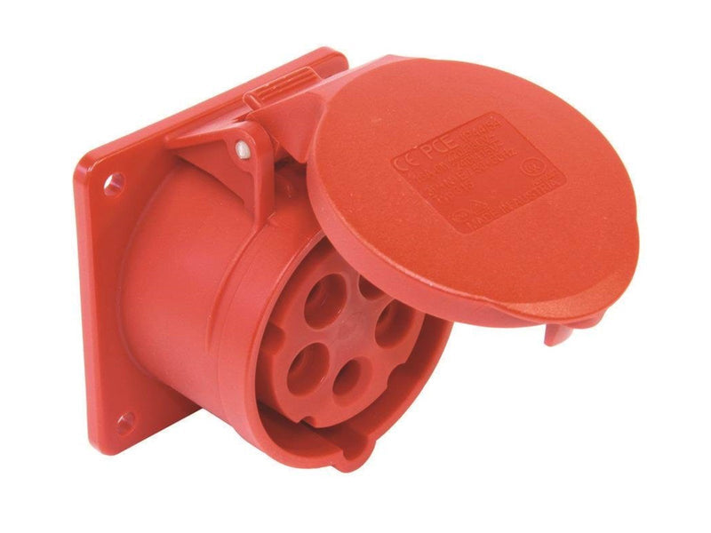 ELTECO Pce cee flanged socket 5p 16a 400v 315-6f7