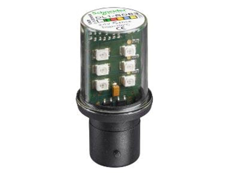 Schneider Electric Green led bulb for signalling ba 15d 24