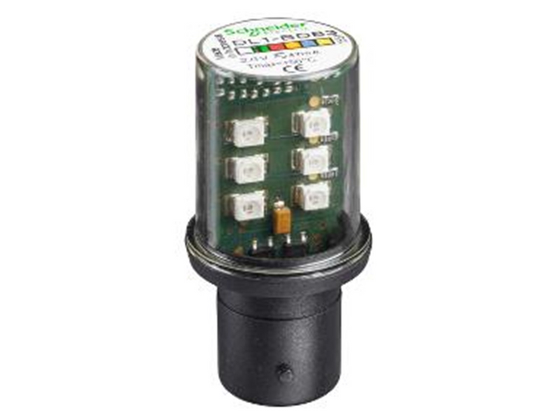 Schneider Electric Green led bulb for signalling ba 15d 24
